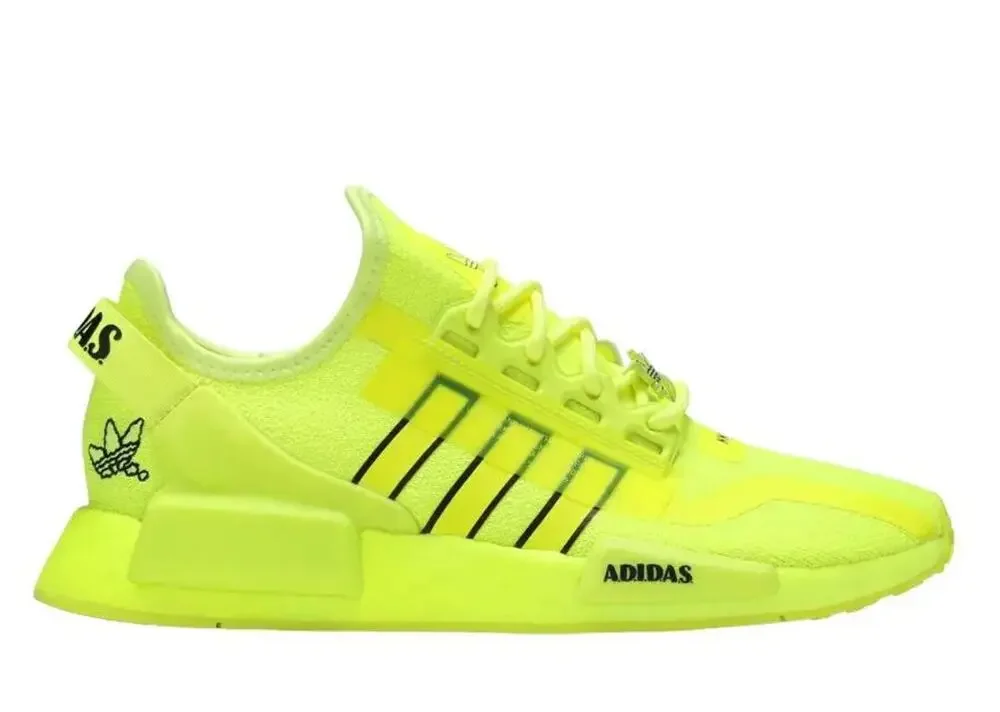 Adidas NMD R1 V2 Solar Yellow Men’s 5 Women’s 6.5 Boost Running Sneakers GY5061